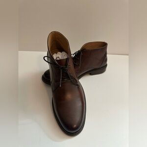 Johnston & Murphy-Classic Brown Leather Men's Shoes